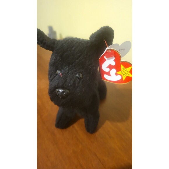 Ty Beanie Baby RARE Retired Scottie The Dog 1996 NWT - Picture 1 of 2